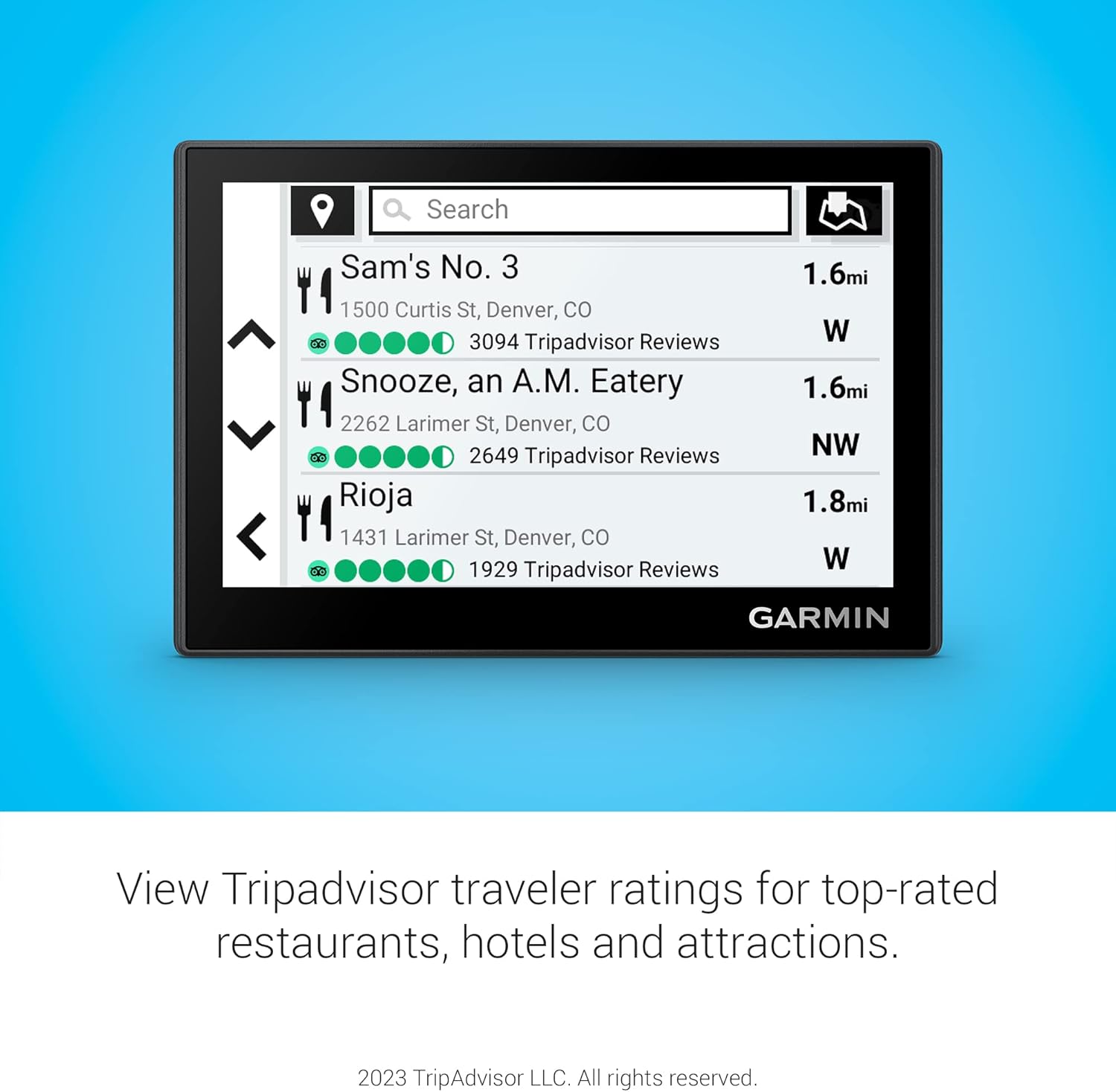 Garmin Drive™ 53 with Traffic, GPS Navigator, High-Resolution Touchscreen, Simple On-Screen Menus and Easy-to-See Map, Driver and Traffic Alerts - Image 6