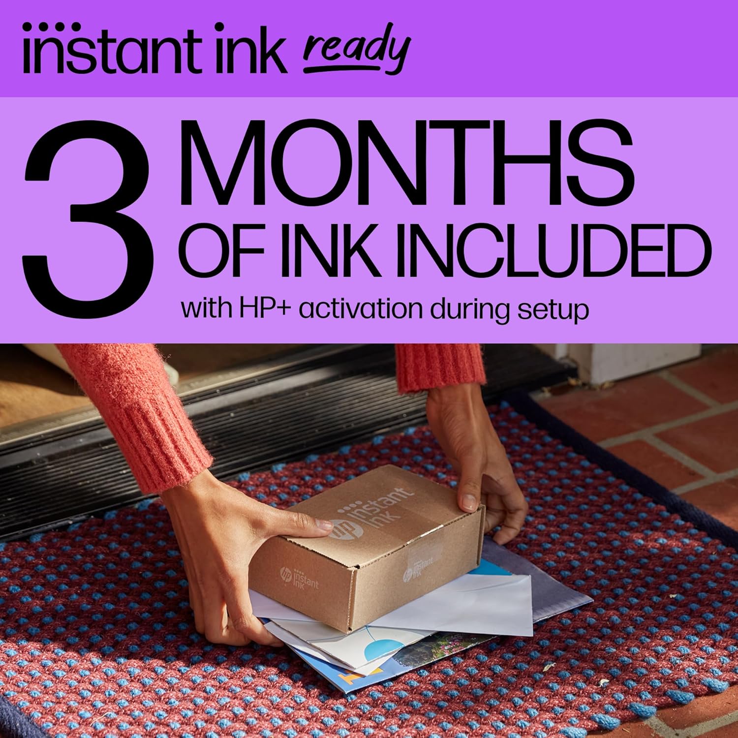 HP DeskJet 4255e Wireless All-in-One Color Inkjet Printer, Scanner, Copier, Best-for-Home, 3 Months of Ink Included (588S6A) - Image 8