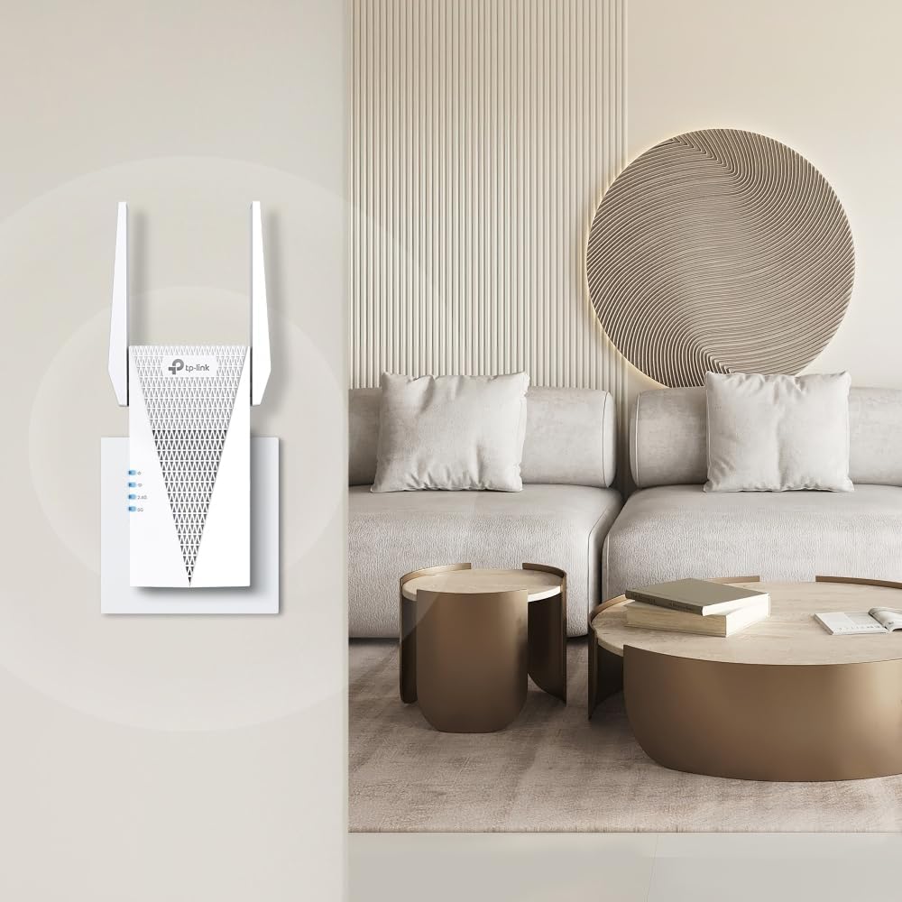 TP-Link AX1800 WiFi 6 Range Extender with Ethernet Port | Internet Signal Booster for Home | Dual-Band Wireless Repeater Amplifier | Access Point Mode | APP Setup | OneMesh Compatible (RE615X) - Image 6