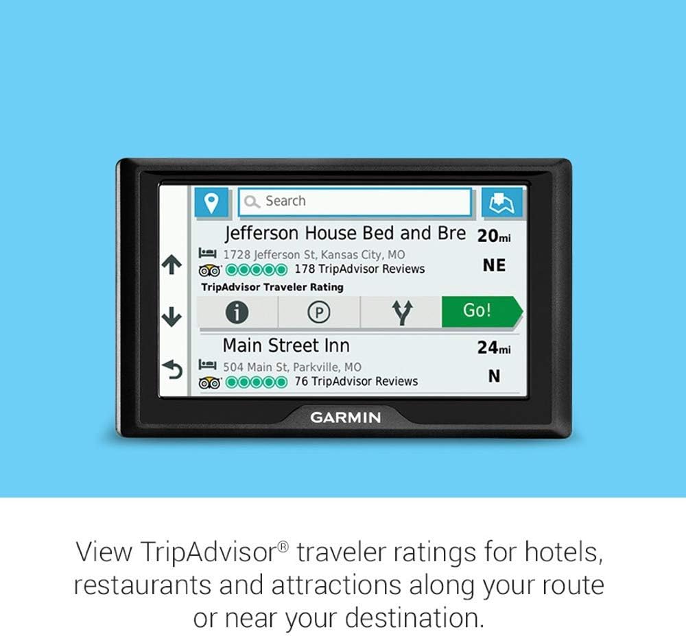 Garmin Drive 52, GPS Navigator with 5-inch Display, Simple On-Screen Menus and Easy-to-See Maps (Renewed) - Image 3