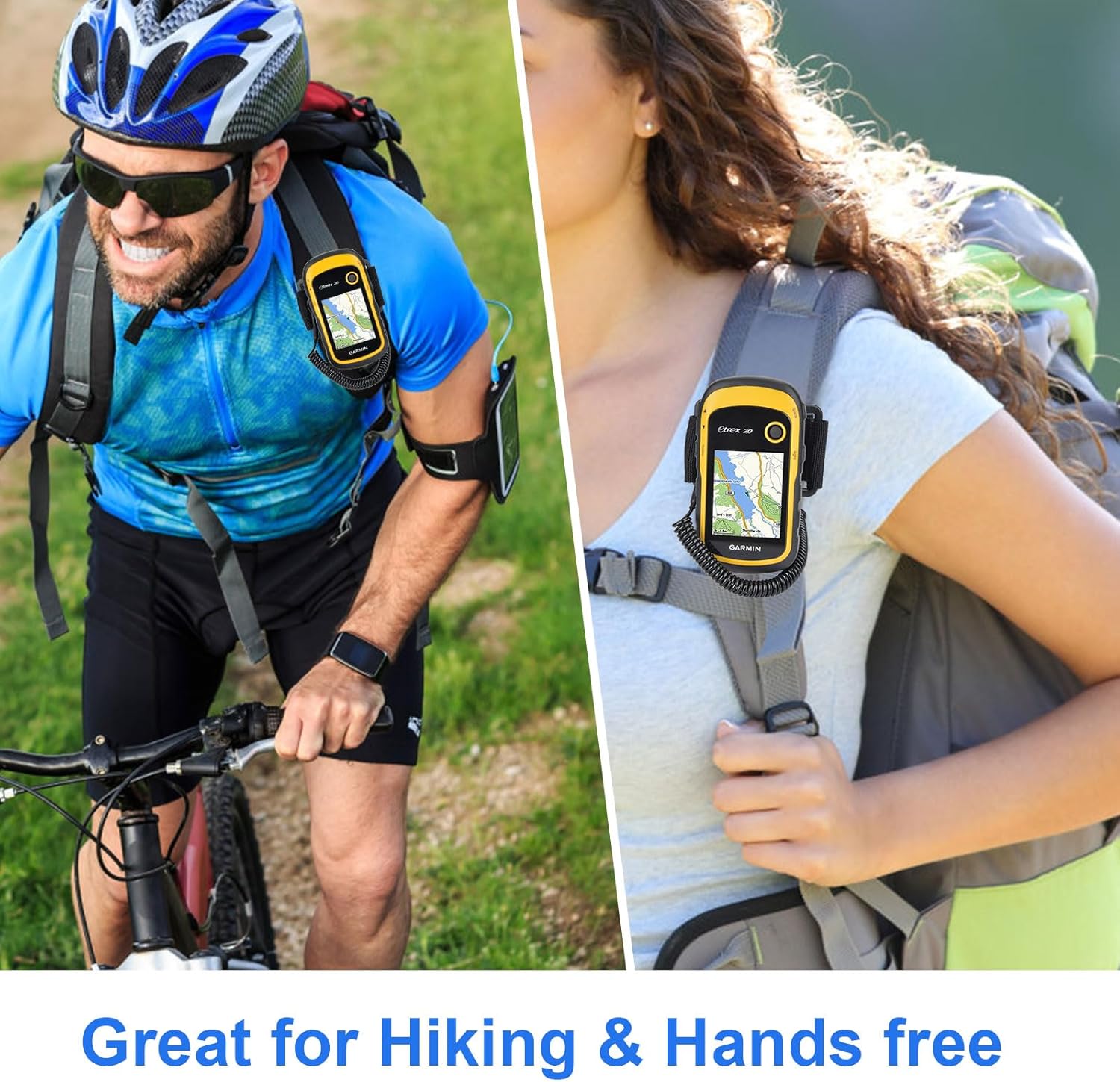 Backpack Tether for Garmin Handheld GPS Devices, Hiking Backpack Mount Accessory for Garmin inReach eTrex GPSMAP Oregon Alpha Rino Devices - Great for Hiking & Hands-Free - Image 7