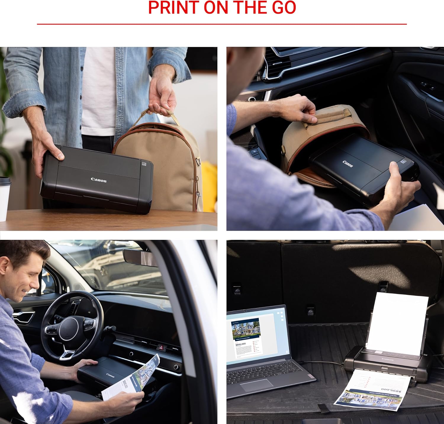 Canon PIXMA TR150 Wireless Portable Printer - Image 7