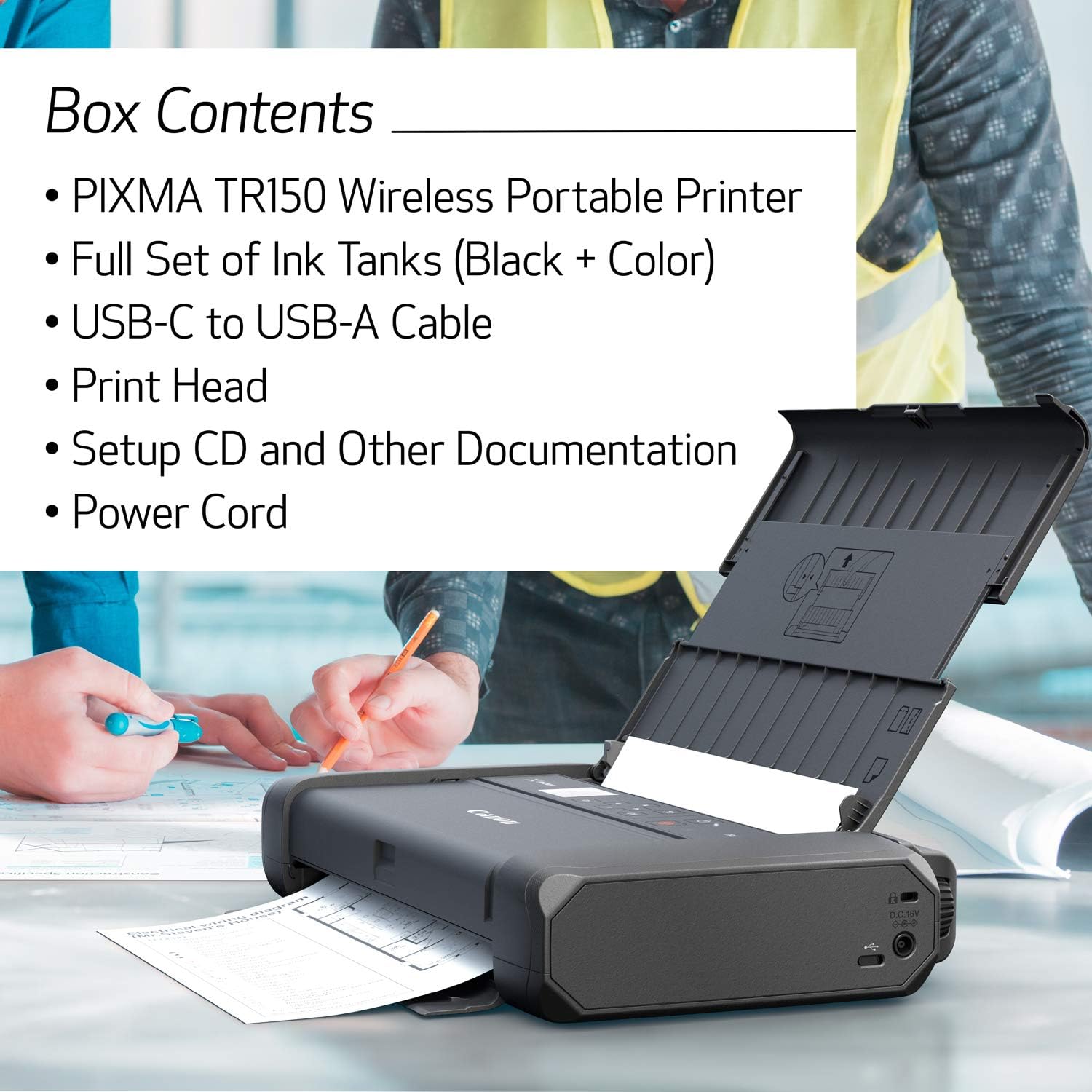 Canon PIXMA TR150 Wireless Portable Printer - Image 11