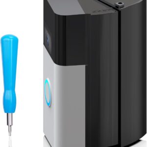 Adjustable (30 to 55 Degree) Video Doorbell Mount, Doorbell Camera Angle Wedge Kit Bracket Compatible with Video Doorbell (2020 release) for Houses, Apartments, Home, Renter