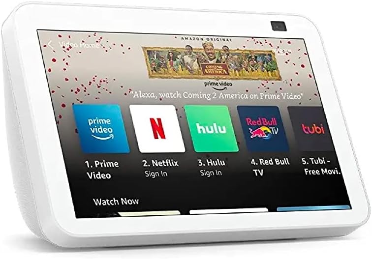 Certified Refurbished Echo Show 8 (2nd Gen, 2021 release) , HD smart display with Alexa and 13 MP camera , Glacier White - Image 2