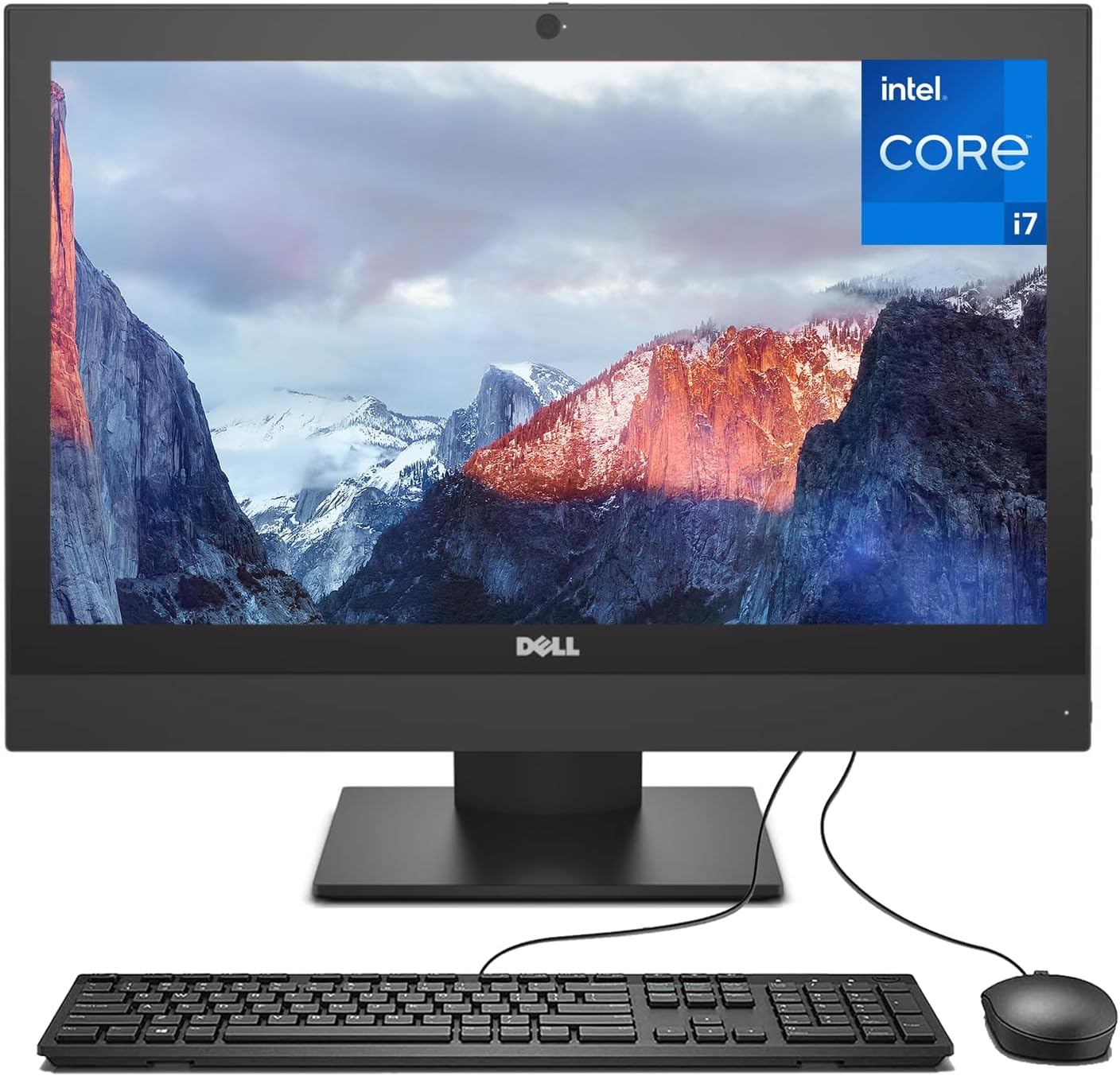 Dell OptiPlex 5250 All in One Desktop i7, 21.5in AIO Computer, Core i7-6700, 16GB RAM, 512GB SSD, WiFi, Bluetooth, RGB Keyboard, Win10 pro(Renewed)