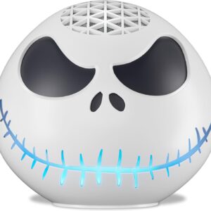 Echo Dot Bundle: Includes Echo Dot (5th Gen, 2022 release) | Deep Sea Blue and Limited Edition Disney Jack Skellington Shell