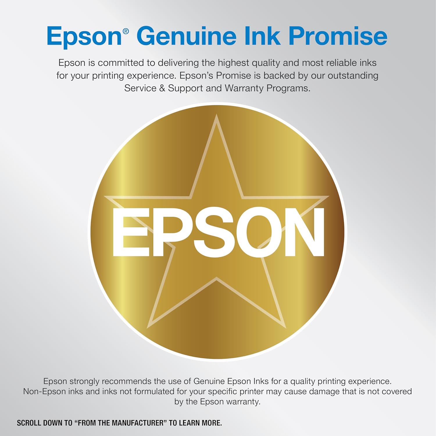 Epson EcoTank ET-15000 Wireless Color All-in-One Supertank Printer with Scanner, Copier, Fax, Ethernet and Printing up to 13 x 19 Inches, White - Image 2