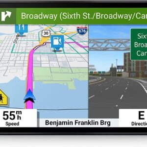 Garmin DriveSmart 66 EX 6-Inch Car GPS Navigator with Advanced Lane Guidance, Real-Time Traffic and Lifetime Map Updates (Black) (Renewed)