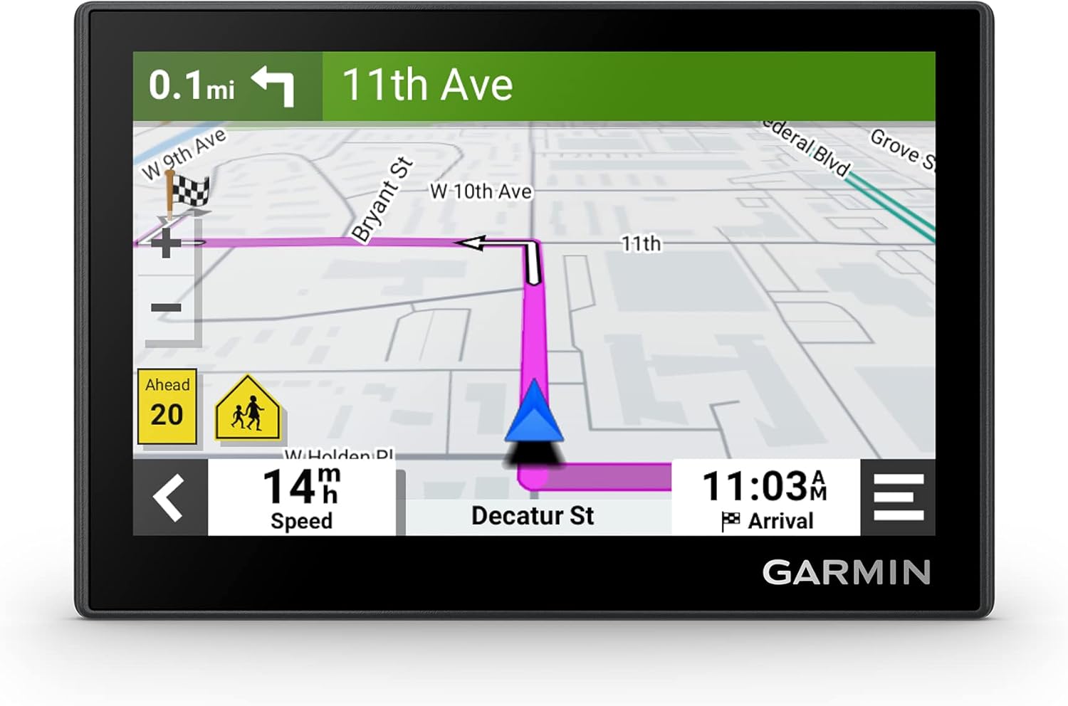 Garmin Drive™ 53 with Traffic, GPS Navigator, High-Resolution Touchscreen, Simple On-Screen Menus and Easy-to-See Map, Driver and Traffic Alerts - Image 2