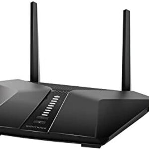 NETGEAR Nighthawk WiFi 6 Router (RAX43) AX4200 4.2Gbps Wireless Speed – Dual-Band Gigabit Internet Router – Covers 2,500 sq. ft., 25 Devices – Built-in VPN, USB 3.0, Gaming