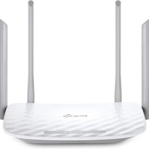 TP-Link AC1200 WiFi Router (Archer A54) - Dual Band Wireless Internet Router, 4 x 10/100 Mbps Fast Ethernet Ports, Supports Guest WiFi, Access Point Mode, IPv6 and Parental Controls