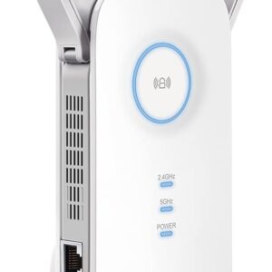 TP-Link AC1900 WiFi Extender (RE550), Covers Up to 2800 Sq.ft and 35 Devices, 1900Mbps Dual Band Wireless Repeater, Internet Booster, Gigabit Ethernet Port